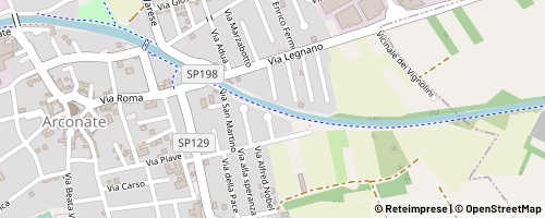 Mappa Arconate