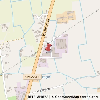 Mappa Via Piano di Sacco, 52, 24047 Caravaggio, Bergamo (Lombardia)