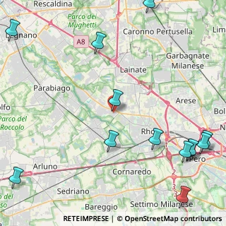 Mappa Via Enrico Berlinguer, 20005 Pogliano Milanese MI, Italia (6.33846)
