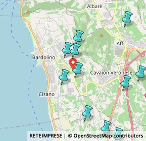 Mappa Via Modena, 37011 Bardolino VR, Italia (2.755)