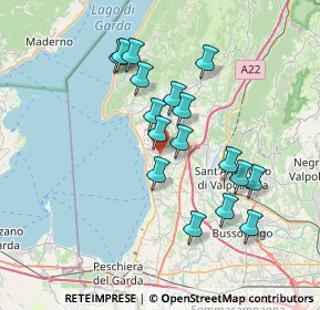 Mappa Via Modena, 37011 Bardolino VR, Italia (6.51882)