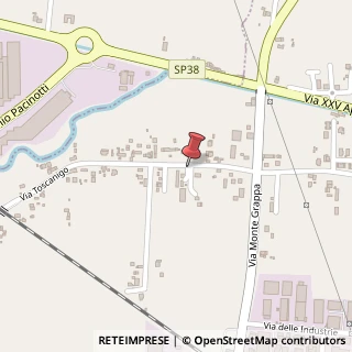 Mappa Via Toscanigo, 9, 30030 Robegano VE, Italia, 30030 Salzano, Venezia (Veneto)
