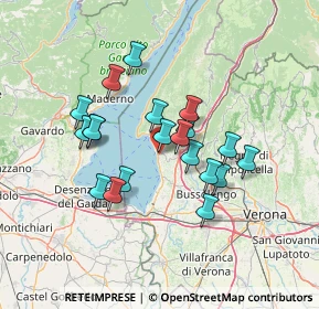 Mappa Via Alessandro Volta, 37011 Bardolino VR, Italia (11.535)