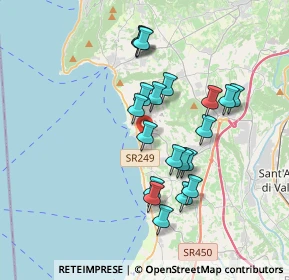 Mappa Via Alessandro Volta, 37011 Bardolino VR, Italia (3.248)