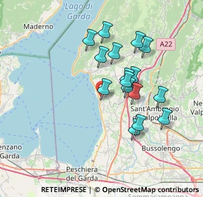 Mappa Via Alessandro Volta, 37011 Bardolino VR, Italia (6.08125)