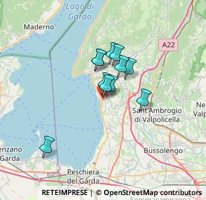 Mappa Via Alessandro Volta, 37011 Bardolino VR, Italia (4.33364)