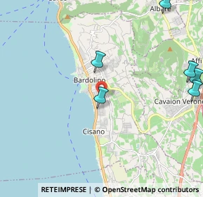 Mappa Via Alessandro Volta, 37011 Bardolino VR, Italia (3.51182)