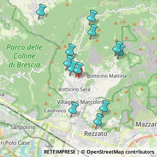 Mappa Via Paolo Maggini, 25082 Botticino BS, Italia (1.985)