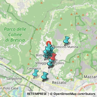 Mappa Via Maggini, 25082 Botticino BS, Italia (1.49)