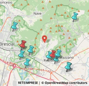 Mappa Via Maggini, 25082 Botticino BS, Italia (4.71846)