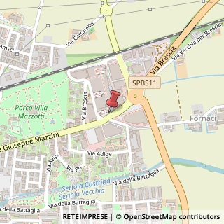 Mappa Via Brescia, 35, 25032 Chiari, Brescia (Lombardia)