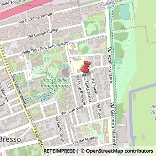 Mappa Via Cazzaniga, 22, 20091 Bresso, Milano (Lombardia)