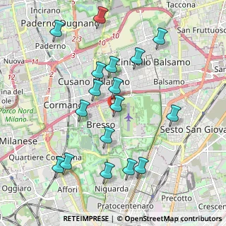 Mappa Via San Francesco D'Assisi, 20091 Bresso MI, Italia (2.05529)