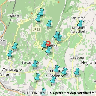 Mappa Via Alcide De Gasperi, 37022 Fumane VR, Italia (2.7375)