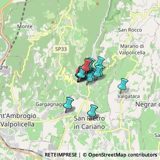 Mappa Via Alcide De Gasperi, 37022 Fumane VR, Italia (0.8535)