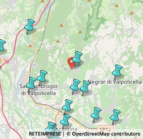 Mappa Via Alcide De Gasperi, 37022 Fumane VR, Italia (6.3865)