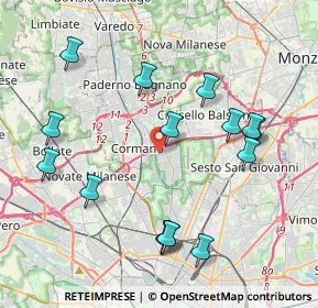 Mappa Via de Gatti Simone, 20091 Bresso MI, Italia (4.35)