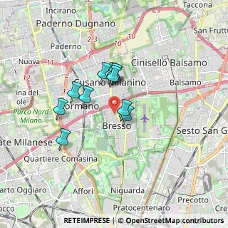 Mappa Via Guglielmo Marconi, 20091 Bresso MI, Italia (1.26636)