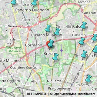 Mappa Via Guglielmo Marconi, 20091 Bresso MI, Italia (2.66077)