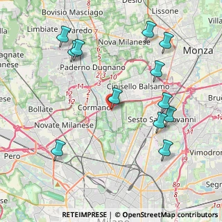 Mappa Via Marconi, 20091 Bresso MI, Italia (4.60583)