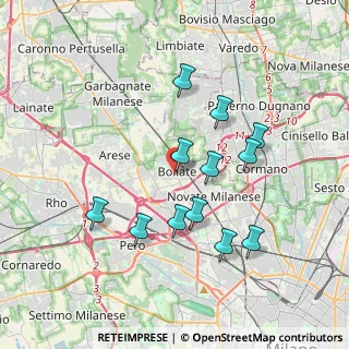 Mappa Ospedale Di Bollate, 20021 Bollate MI, Italia (3.43)
