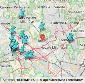 Mappa Ospedale Di Bollate, 20021 Bollate MI, Italia (4.9935)