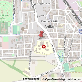 Mappa Via Giordano Bruno, 30, 20021 Bollate, Milano (Lombardia)