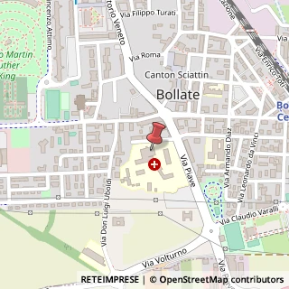 Mappa Via Piave, 20, 20021 Bollate, Milano (Lombardia)