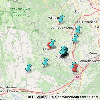 Mappa Via S. Francesco, 36072 Chiampo VI, Italia (6.66313)
