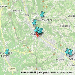 Mappa Via S. Francesco, 36072 Chiampo VI, Italia (1.97182)