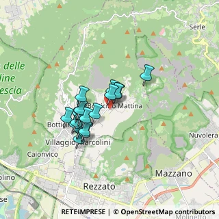 Mappa Via Udine, 25082 Botticino BS, Italia (1.2935)