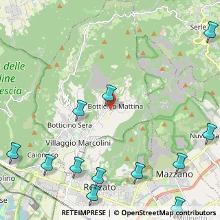 Mappa Via Udine, 25082 Botticino BS, Italia (3.43769)