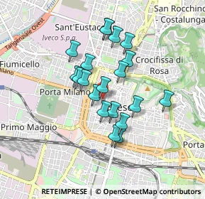 Mappa Via Francesco Lana, 25122 Brescia BS, Italia (0.6955)