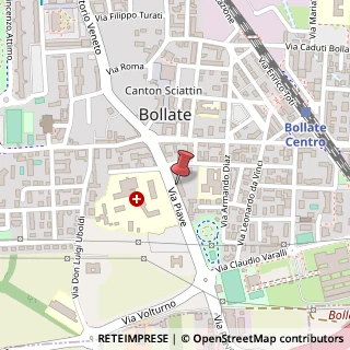 Mappa Via Piave, 9, 20021 Bollate, Milano (Lombardia)