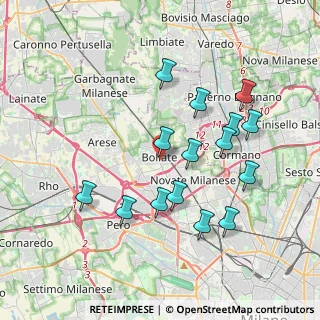 Mappa Via Pastrengo, 20021 Bollate MI, Italia (3.67733)