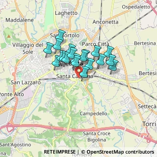 Mappa Piazzale Fraccon, 36100 Vicenza VI, Italia (1.2005)