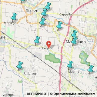 Mappa Via Domenico Cimarosa, 30030 Salzano VE, Italia (2.83417)