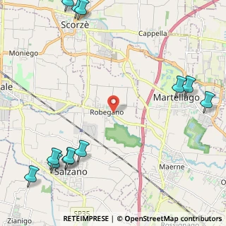 Mappa Via Domenico Cimarosa, 30030 Salzano VE, Italia (3.26417)