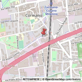 Mappa Via Antonio Gramsci, 5, 20032 Cormano, Milano (Lombardia)
