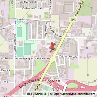 Mappa Via Taormina, 1, 20093 Cologno Monzese, Milano (Lombardia)
