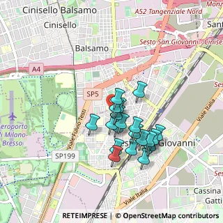 Mappa Via Timavo, 20099 Milano MI, Italia (0.7065)