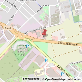 Mappa del Sempione, Ss33, 20017 Rho, Milano (Lombardia)