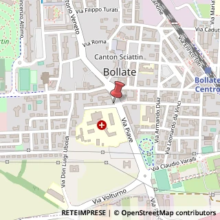 Mappa Via Piave, 22, 20021 Bollate, Milano (Lombardia)