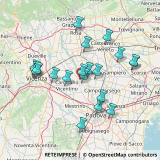 Mappa Passaggio delle Torre del Aqua, 35016 Piazzola sul Brenta PD, Italia (14.852)