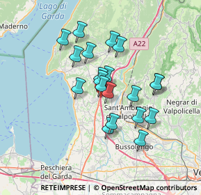 Mappa Km. 208, 37010 Cavaion Veronese VR, Italia (5.648)