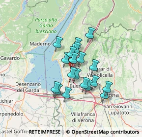 Mappa Km. 208, 37010 Cavaion Veronese VR, Italia (9.96737)