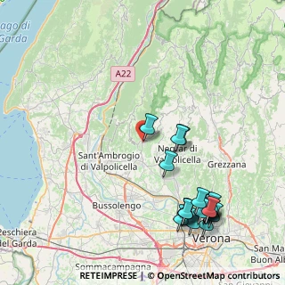 Mappa Via Carcirago, 37022 Fumane VR, Italia (10.294)