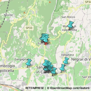 Mappa Via Carcirago, 37022 Fumane VR, Italia (1.9465)