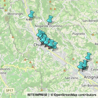 Mappa Piazzale Mondelange, 36072 Chiampo VI, Italia (1.5275)
