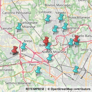 Mappa Via Risorgimento, 20021 Bollate MI, Italia (4.61235)
